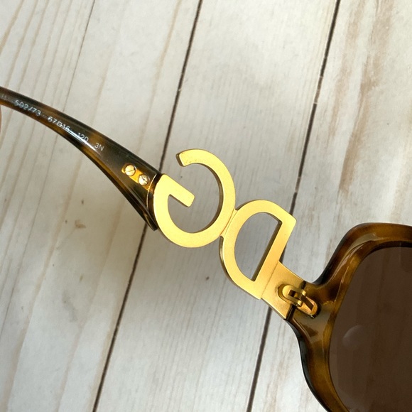 D&G Chunky BIG Wrap Around Sunglasses with Bling - Picture 7 of 10